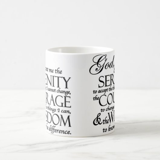 Ruhe-Gebet Kaffeetasse (Mittel)