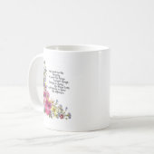 Ruhe-Gebet Kaffeetasse (Vorderseite Links)