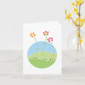 Ruhe-Gebet Karte (Gelbe Blume)