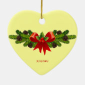 Ruhe-Gebet Keramik Ornament (Hinten)