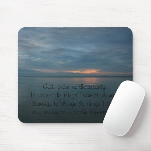 Ruhe-Gebet Mousepad (Mit Mouse)