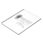 Ruhe-Gebet Notizblock (Linke Seite)