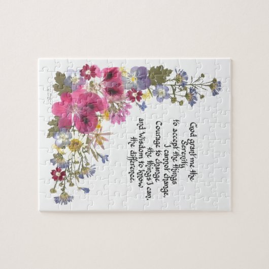 Ruhe-Gebet Puzzle (Horizontal)