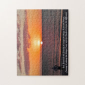 Ruhe-Gebet - Sonnenuntergang Puzzle (Vertikal)