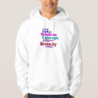 Ruhe-Gebet Wordle Hoodie