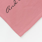 Ruhe-Gebets-Decke Fleecedecke (Ecke)