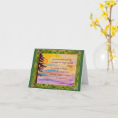 Ruhe-Gebets-Karte Karte (Gelbe Blume)