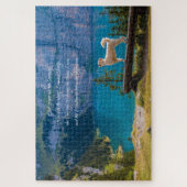 Ruhe-Gebets-Puzzle für Hundeliebhaber Puzzle (Vertikal)