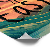 Ruhe gefunden poster (Ecke)