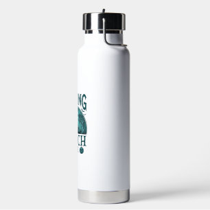 Ruhe Gesicht Hexe Halloween Spukhaus Kessel Trinkflasche