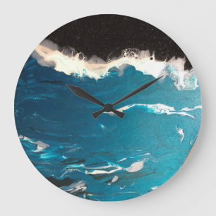 "Ruhe " Große Wanduhr