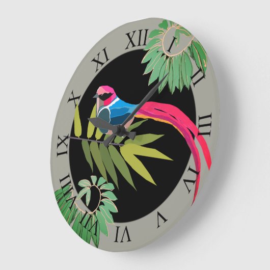 Ruhe Große Wanduhr (Winkel)