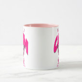 Ruhe, Herz - genau wie ein friedlicher Panda Tasse (Zentrum)