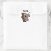 RUHE HEUTE, STÄRKER MORGEN KOALA AUFKLEBER (Tasche)