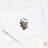 RUHE HEUTE, STÄRKER MORGEN KOALA AUFKLEBER (Umschlag)