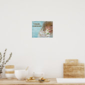 Ruhe hören poster (Küche)