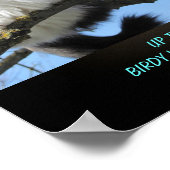 Ruhe im Baum Poster (Ecke)