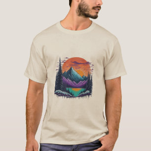 Ruhe im Frost - Ein Winter Landschaft T - Shirt