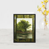 Ruhe im ganzen Chaos finden Karte (Gelbe Blume)