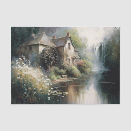 Ruhe im Geist Seidenpapier (Vorderseite)