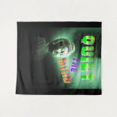 Ruhe im Geist Wandteppich (Vorderseite (Horizontal))