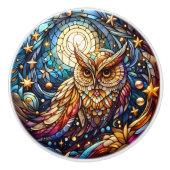 Ruhe im Glas Ein festes Glas Keramikknauf (Vorderseite)