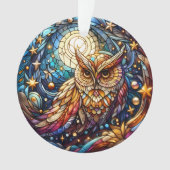 Ruhe im Glas Ein festes Glas Ornament (Vorderseite)