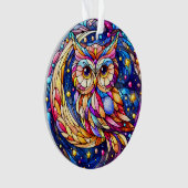 Ruhe im Glas Ein festes Glas Ornament (Vorderseite)