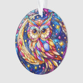 Ruhe im Glas Ein festes Glas Ornament (Vorderseite)