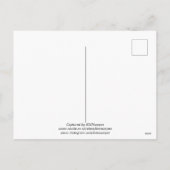 Ruhe im Hafen von Ballytton Feiertagspostkarte (Rückseite)