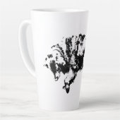 Ruhe im Oktober Milchtasse (Linke Ecke)