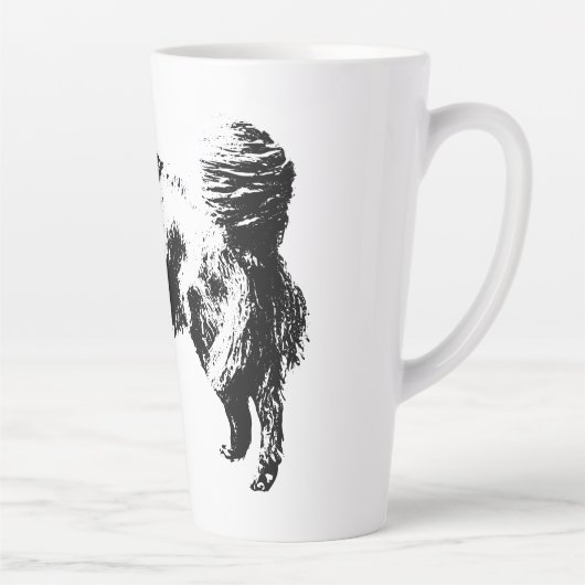 Ruhe im Oktober Milchtasse (Rechts)