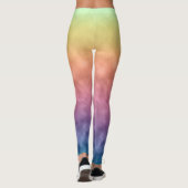 Ruhe im Regenbogen Leggings (Rückseite)