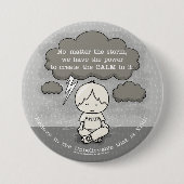 Ruhe im Sturm Button (Vorderseite)
