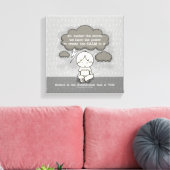 Ruhe im Sturm Leinwanddruck (Insitu (Wohnzimmer))