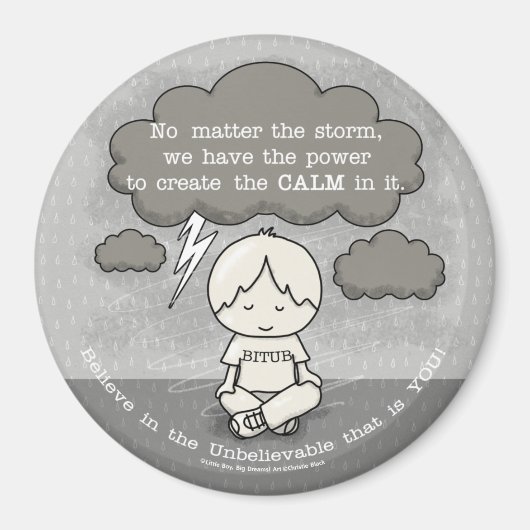 Ruhe im Sturm Magnet (Vorne)