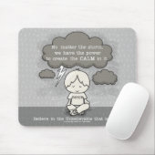 Ruhe im Sturm Mousepad (Mit Mouse)