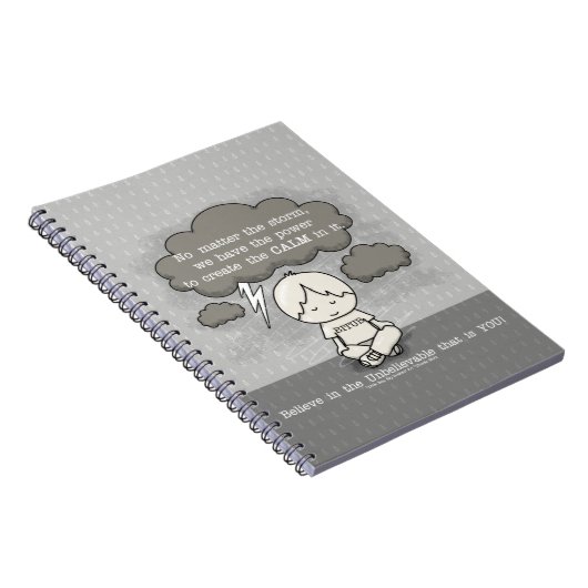 Ruhe im Sturm Notizblock (Rechte Seite)