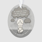 Ruhe im Sturm Ornament (Vorderseite)