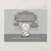 Ruhe im Sturm Postkarte (Vorderseite)