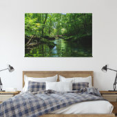 Ruhe im Wald Leinwanddruck (Insitu (Schlafzimmer))