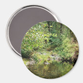 Ruhe im Wald...... Magnet (Vorderseite/Rückseite)