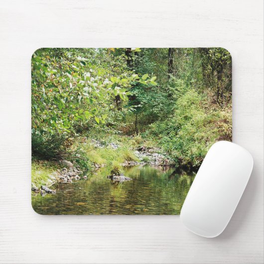 Ruhe im Wald...... Mousepad (Mit Mouse)