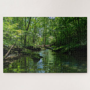 Ruhe im Wald  Puzzle