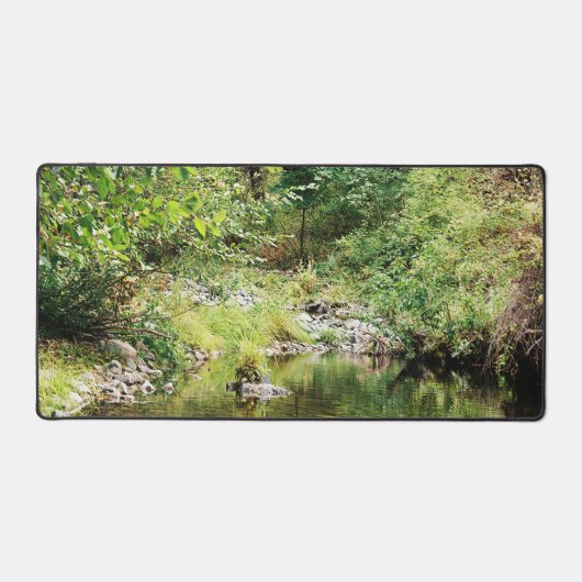 Ruhe im Wald...... Schreibtischunterlage (Vorderseite)