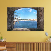 Ruhe in Curacao Leinwanddruck (Insitu (Wohnzimmer))