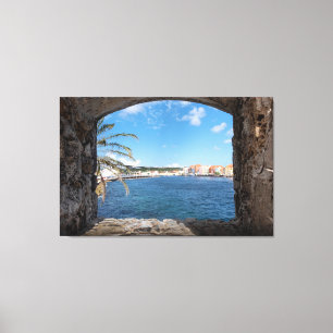 Ruhe in Curacao Leinwanddruck
