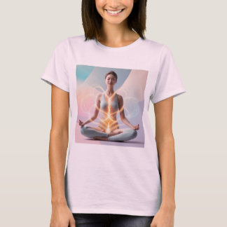 Ruhe in der Meditation - Spiritueller Energiefluss T-Shirt