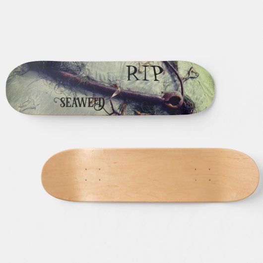 Ruhe in Frieden Seaweed Skateboard (Horizontal)