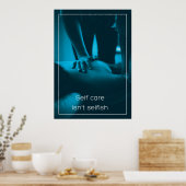 Ruhe in jedem Atemzug Poster (Küche)